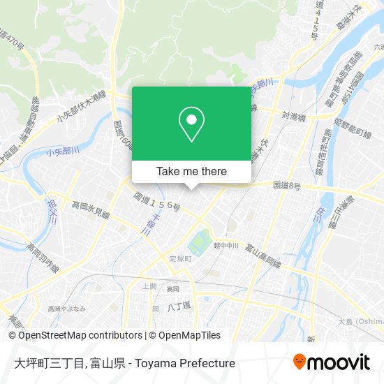 大坪町三丁目 map