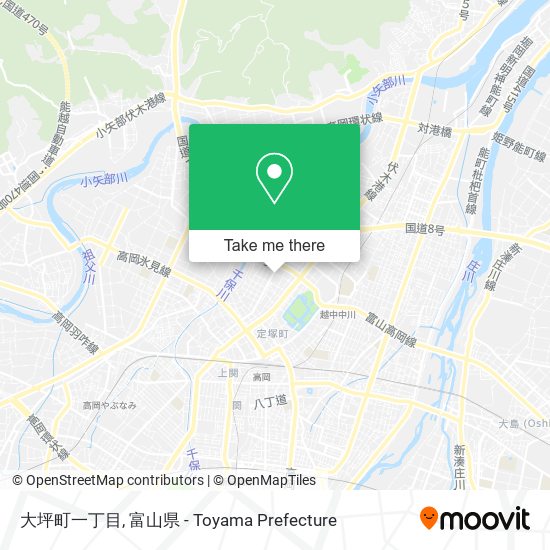 大坪町一丁目 map