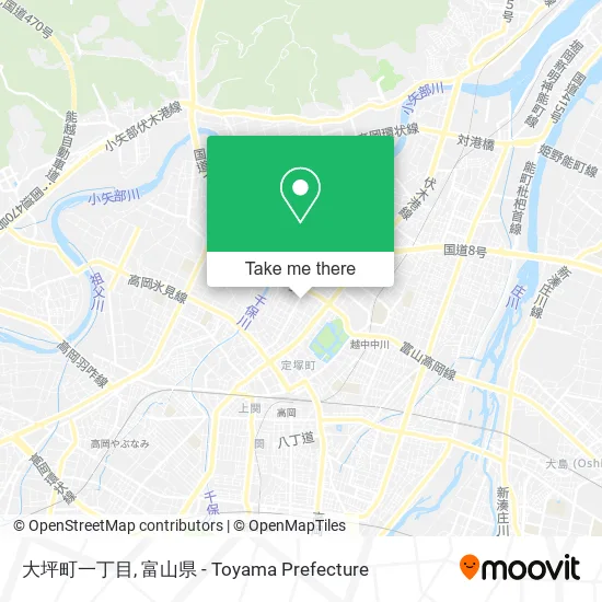 大坪町一丁目 map