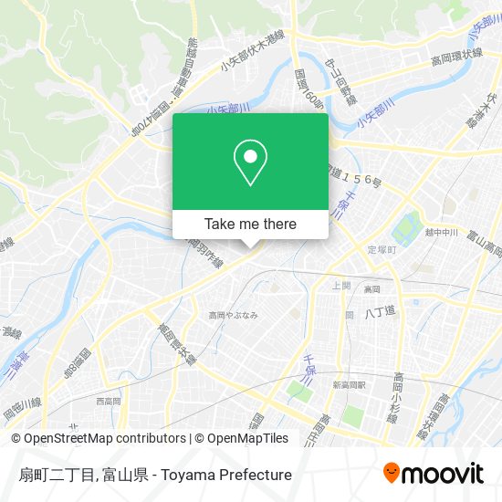 扇町二丁目 map