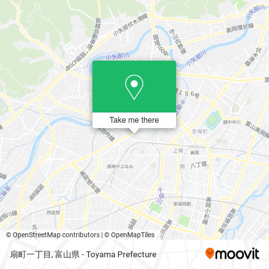 扇町一丁目 map