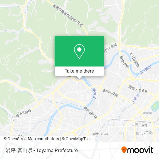 岩坪 map