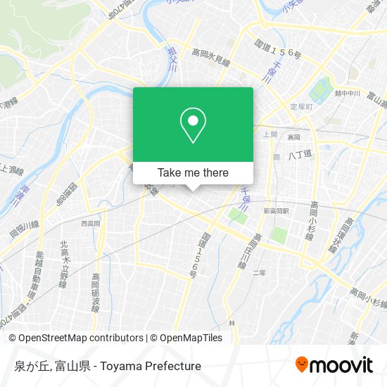 泉が丘 map