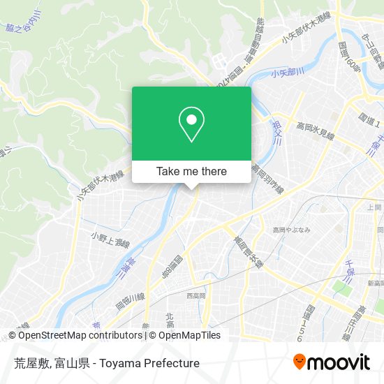 荒屋敷 map