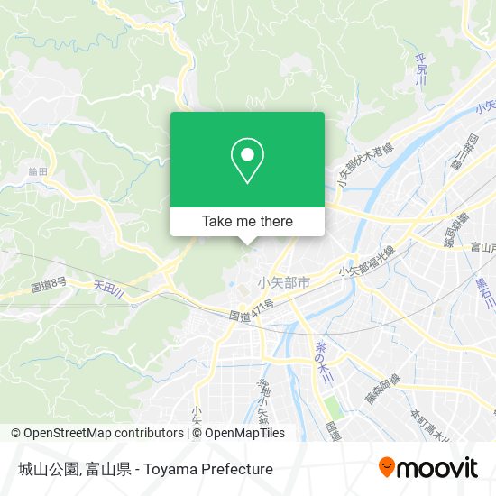 城山公園 map