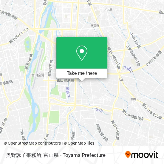 奥野詠子事務所 map