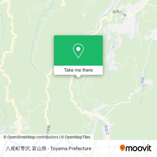 八尾町専沢 map