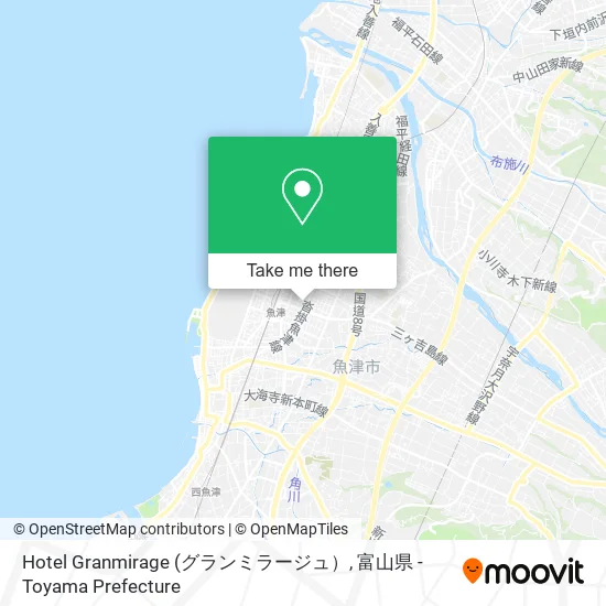 Hotel Granmirage map