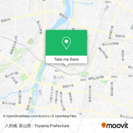 八田橋 map