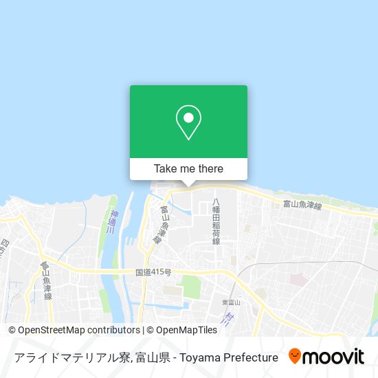 アライドマテリアル寮 map