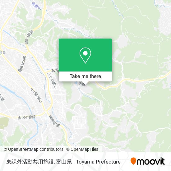 東課外活動共用施設 map