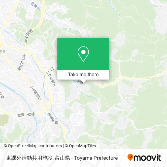 東課外活動共用施設 map
