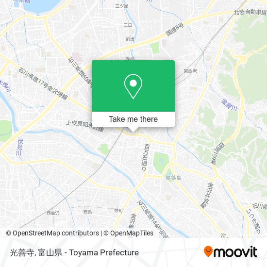 光善寺 map