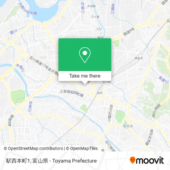 駅西本町1 map