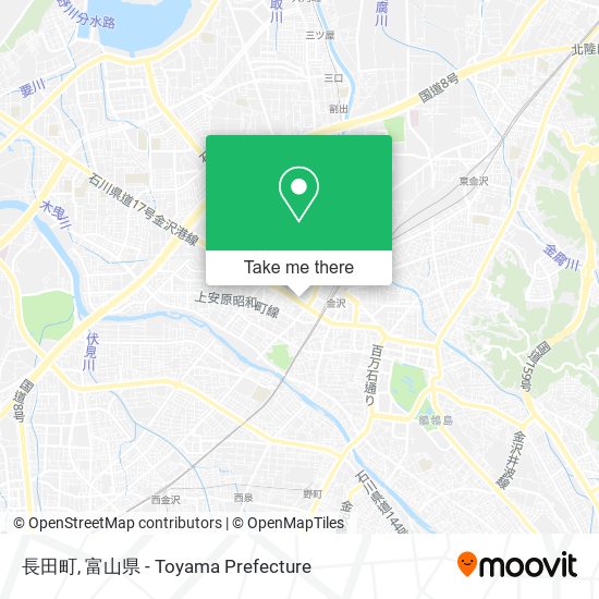 長田町 map