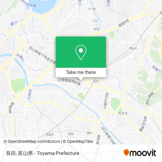 長田 map