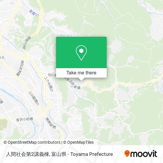 人間社会第2講義棟 map