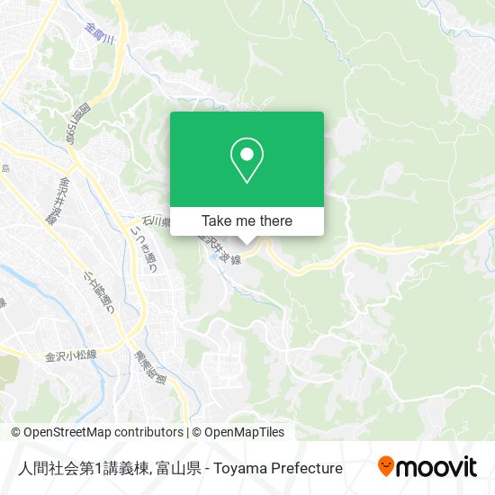 人間社会第1講義棟 map