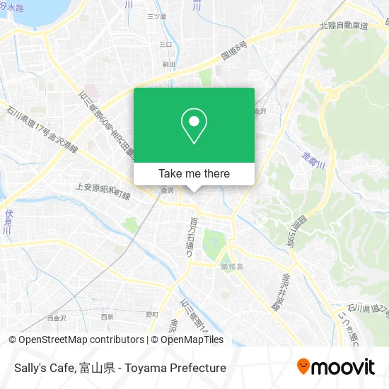 Sally's Cafe map