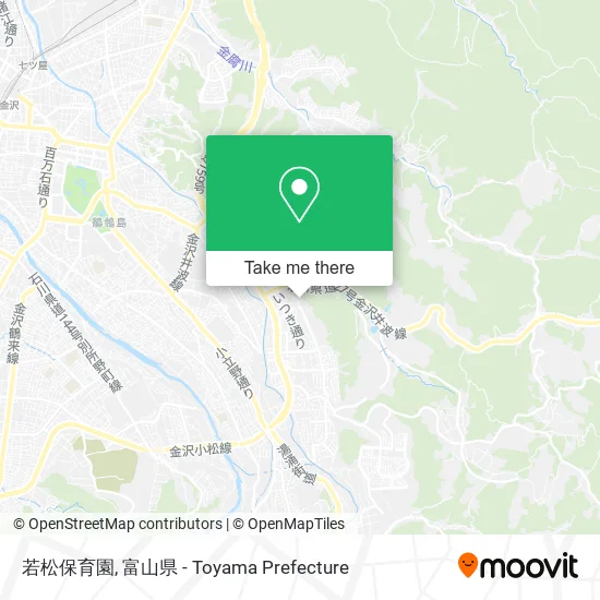 若松保育園 map