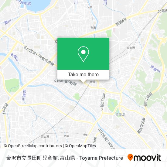 金沢市立長田町児童館 map