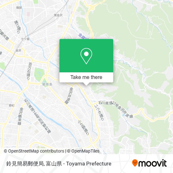鈴見簡易郵便局 map