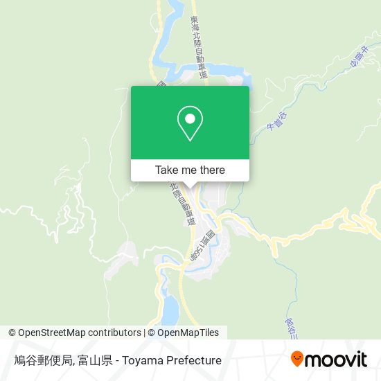 鳩谷郵便局 map