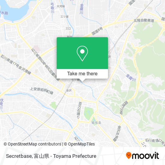 Secretbase map