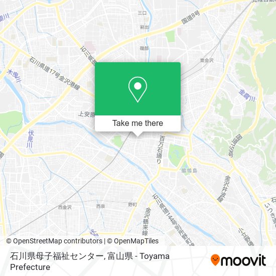 石川県母子福祉センター map