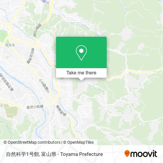 自然科学1号館 map