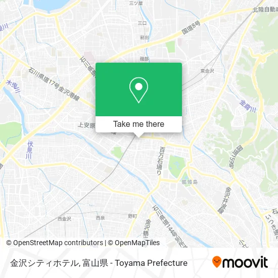 金沢シティホテル map