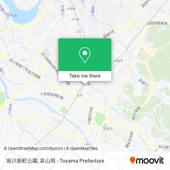 堀川新町公園 map