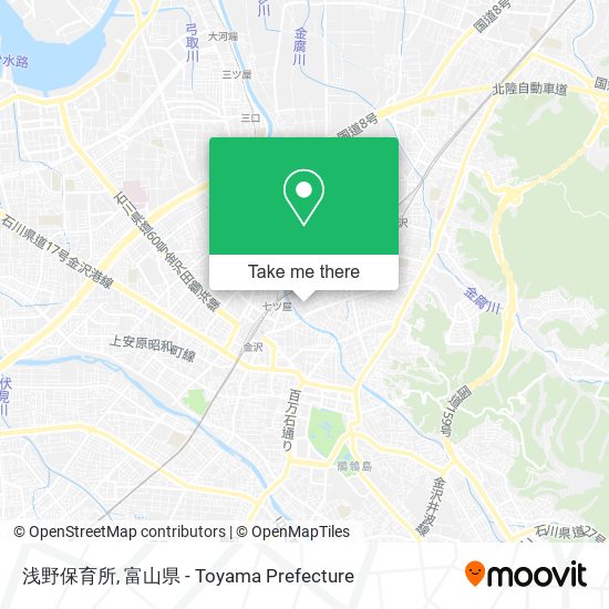 浅野保育所 map