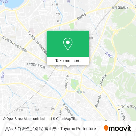 真宗大谷派金沢別院 map
