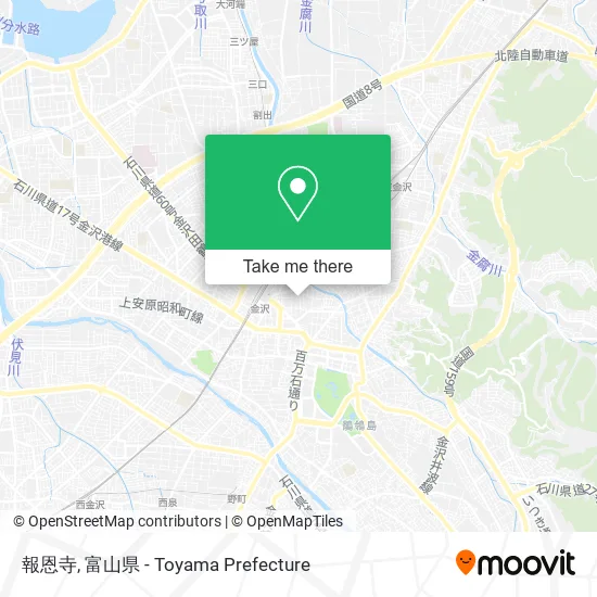 報恩寺 map