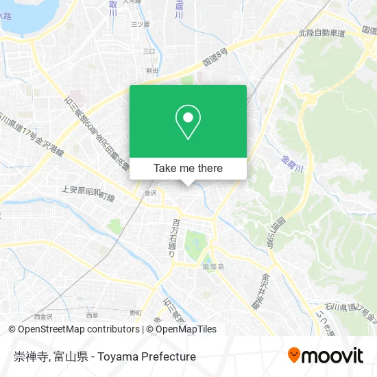 崇禅寺 map