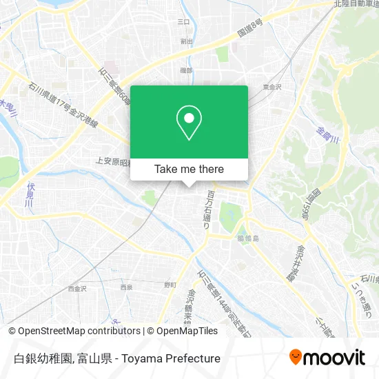白銀幼稚園 map