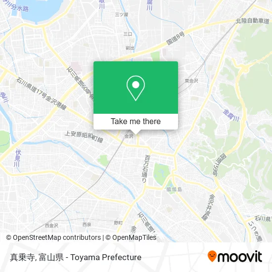 真乗寺 map