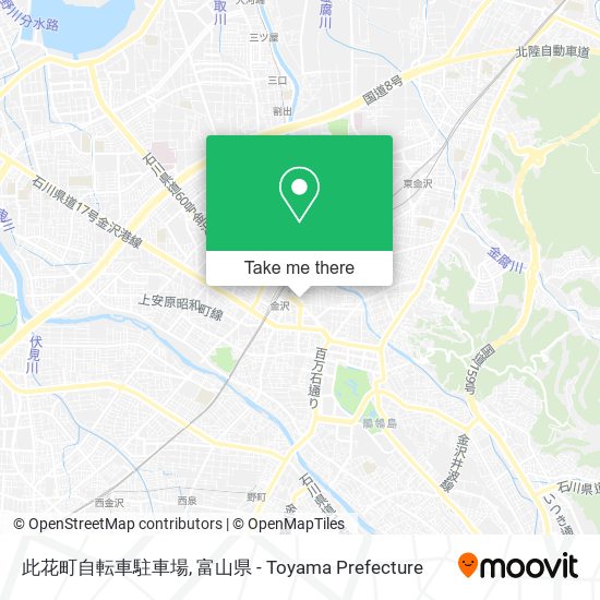 此花町自転車駐車場 map