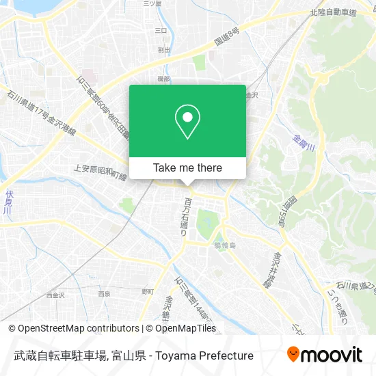 武蔵自転車駐車場 map