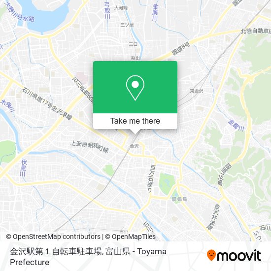 金沢駅第１自転車駐車場 map