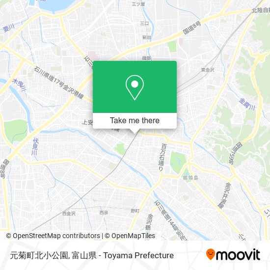元菊町北小公園 map