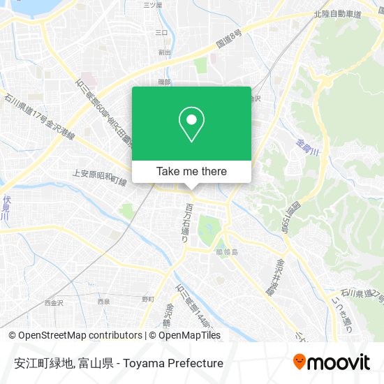 安江町緑地 map