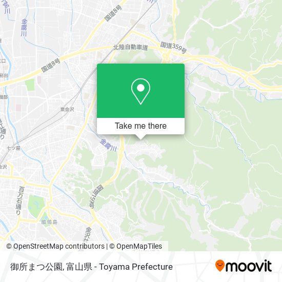 御所まつ公園 map