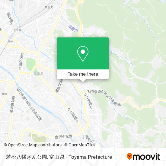 若松八幡さん公園 map