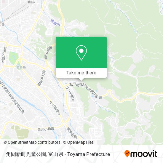 角間新町児童公園 map