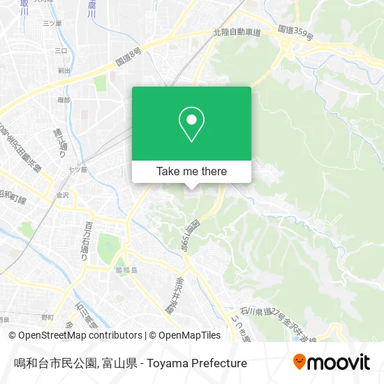 鳴和台市民公園 map
