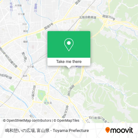 鳴和憩いの広場 map