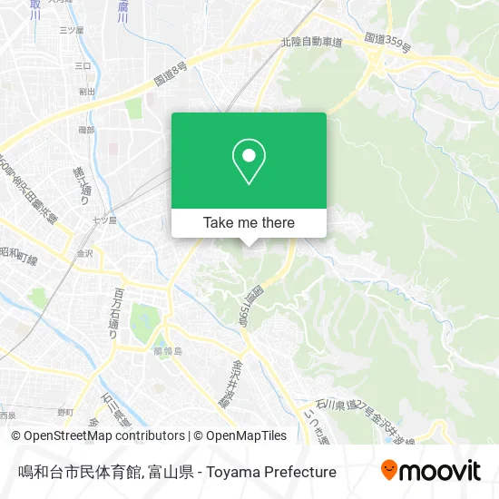 鳴和台市民体育館 map