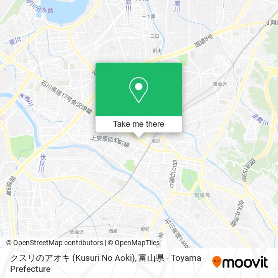 クスリのアオキ (Kusuri No Aoki) map
